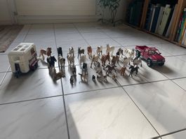 Grosse Schleich-Figuren Sammlung