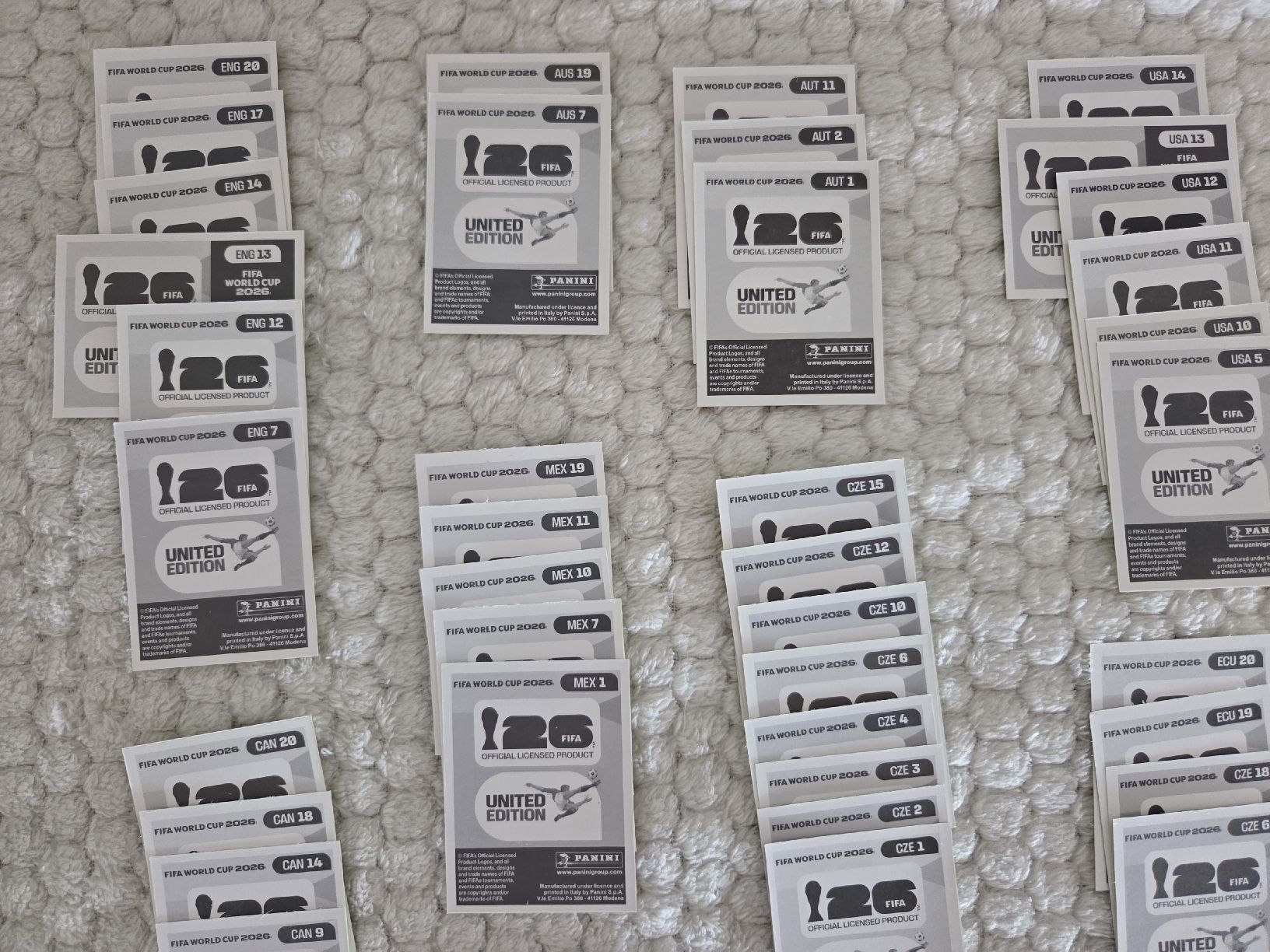 Panini Sammelbilder & Trading cards: 53 Panini Bilder – Neu (gemäss Beschreibung) aus Uhwiesen von Szummer 1