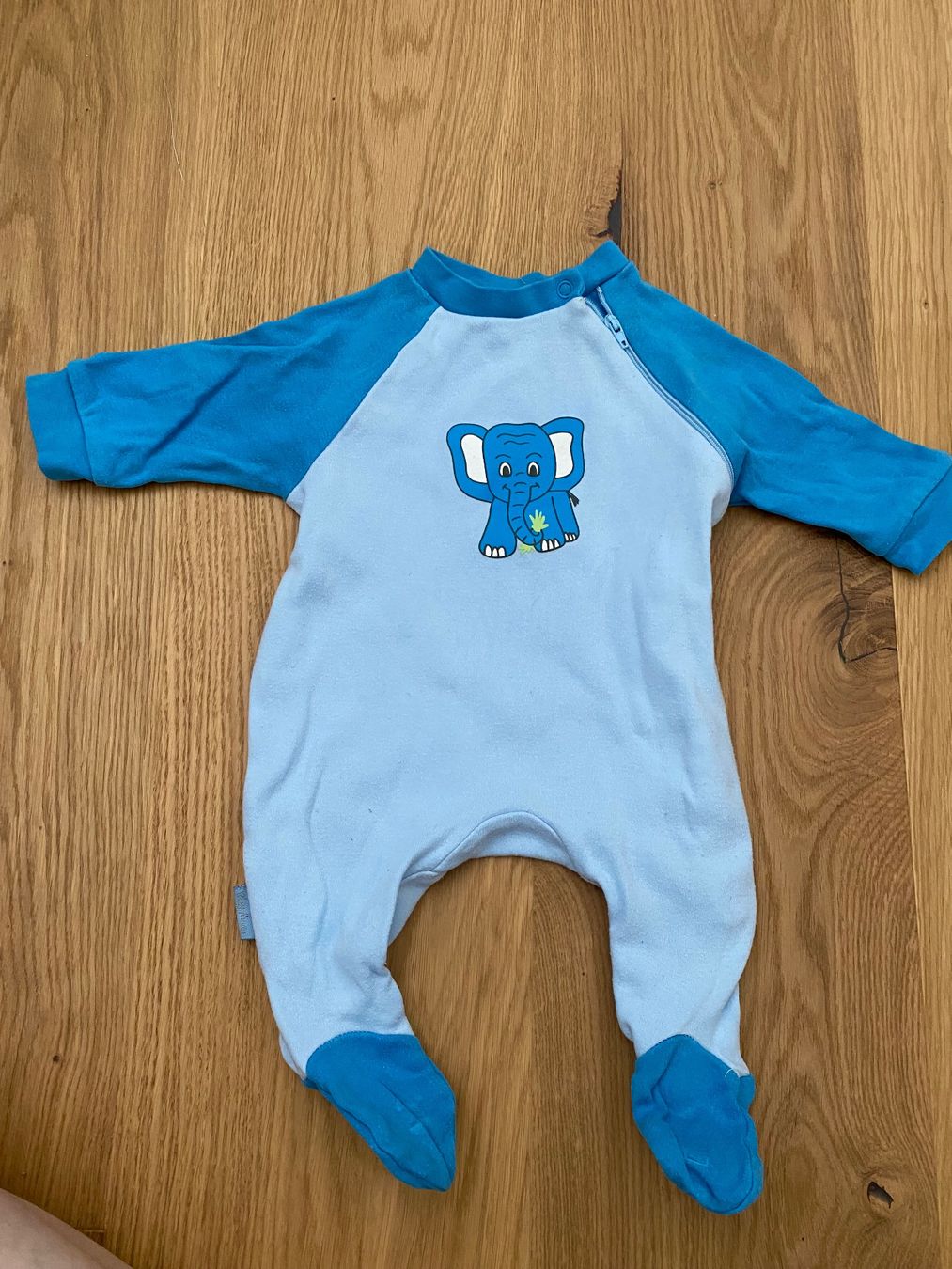 Pyjamas & Ähnliches: Playshoes Strampler 56 Elefant – Gebraucht aus Trachslau von M_Schmid81