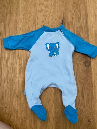 Playshoes Strampler 56 Elefant
