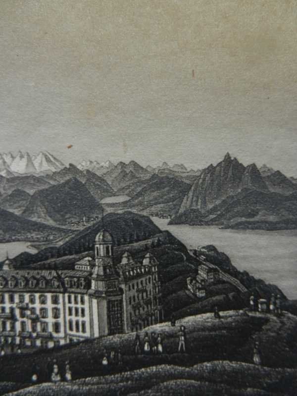 Incisioni: Rigi Kulm Dikenmann – Usato da Risch venduto da Rischli15 7