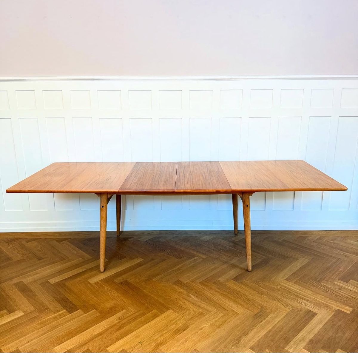 Tavoli: Hans Wegner Danish Mid Century dining table teak – Usato da Zürich venduto da Zurichvintage 7