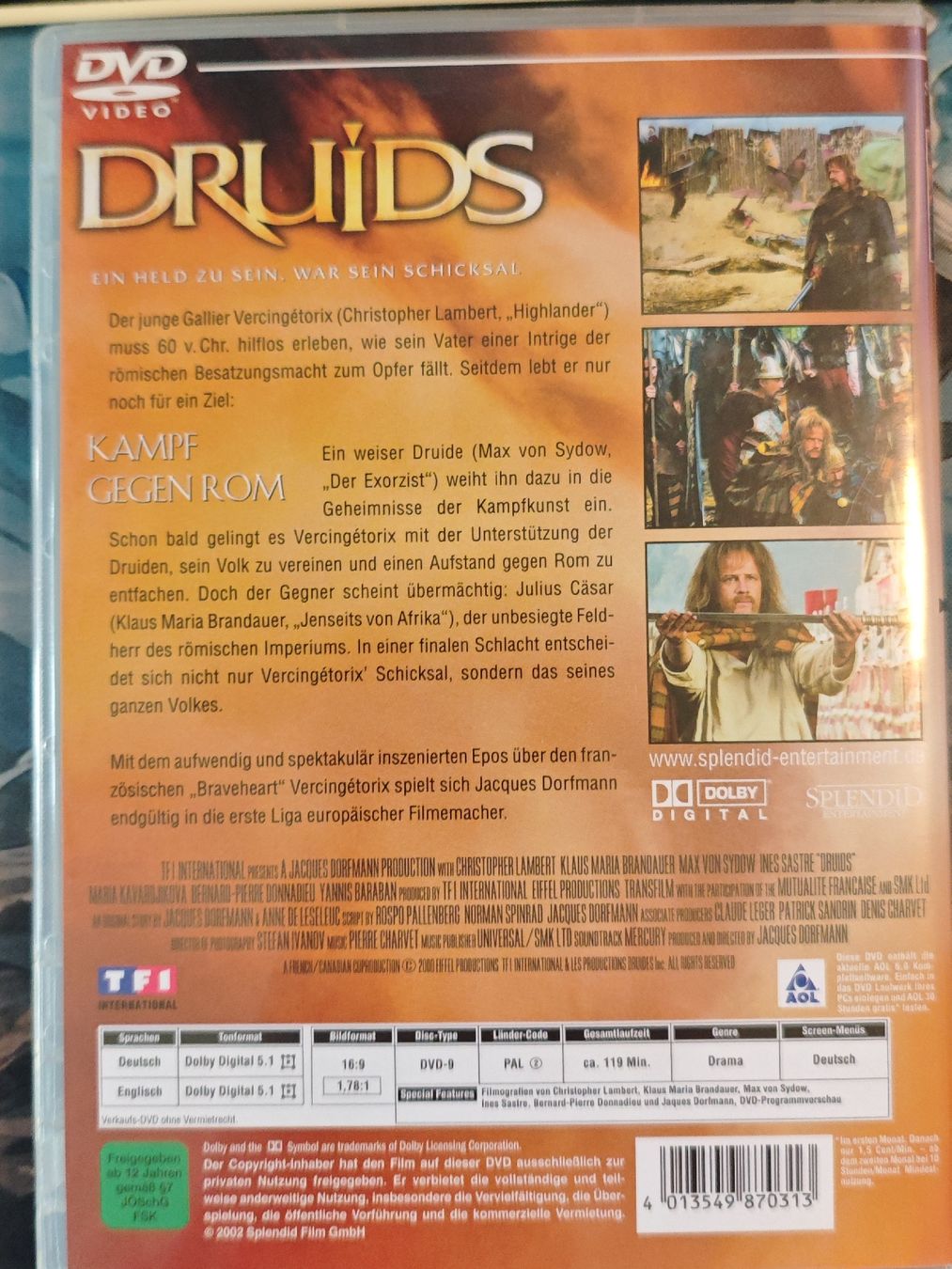 Tutti i DVDs: Druids – Usato da Laufenburg venduto da grossrto 1