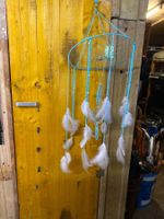 Grosser Traumfänger in Himmelblau