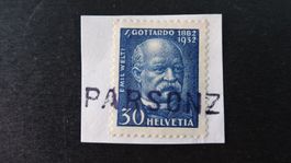 PARSONZ (Graubünden)  Stabstempel  49