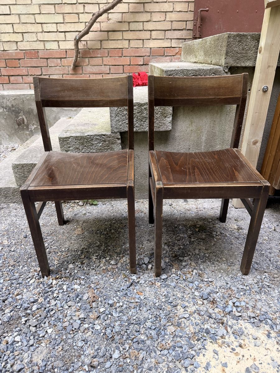 Sedie: 2er Set Holzstühle - Vintage Look  – Usato da Bern venduto da Manschu85