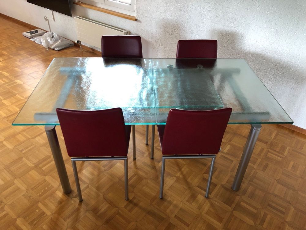 CLIPOP Esszimmergruppe Esstisch Mit 4 Stühlen, Kü Produktbild-Vorschau 9