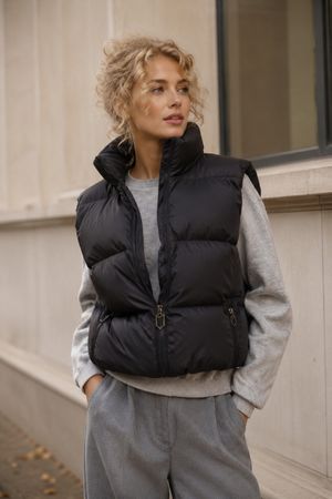 Neue stylische Daunenweste eher Gr.M