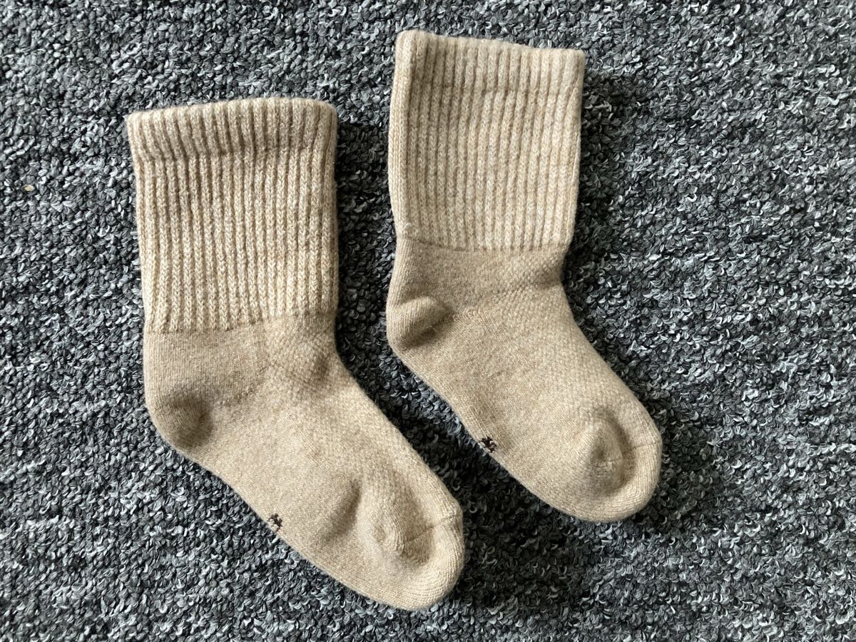 Chaussettes enfants: Kamelwollsocken 26-28 – D'occasion à Chur par Tommm