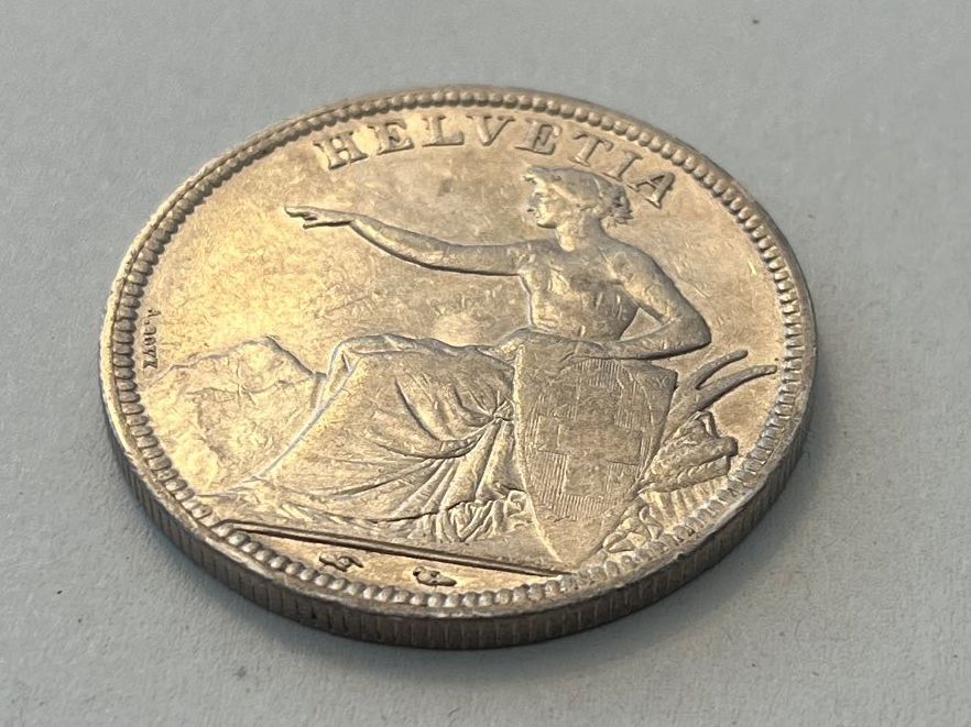Tutti le monete: 5 Franken 1850, Sehr schön!!! – Usato da Tägerwilen venduto da Beata1sager 6