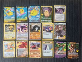 Pokemon Pikachu Celebrations 25 Sammlung near Mint ab 1.-