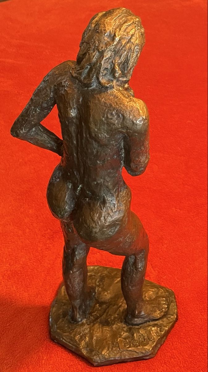 Statuette: Alte Bronzefigur CH M. Hefti – Usato da Rorschacherberg venduto da farmer61 2