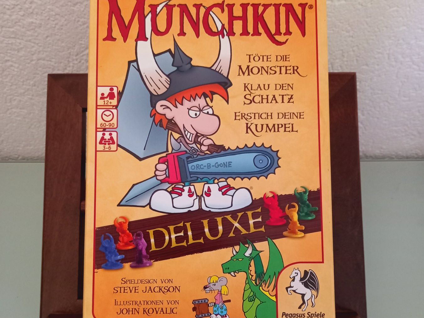 Pegasus Spiele Giochi: Munchkin Deluxe plus 2 Erweiterungen – Usato da Lupfig venduto da Koa_gg5y