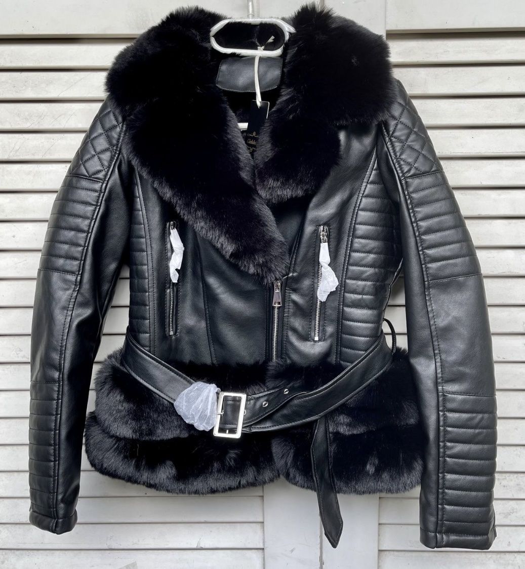 Giacche: Wunderschön Winterjacke Kunstleder – Nuovo e nell'imballaggio originale da Sevelen venduto da Stopglobal. 2