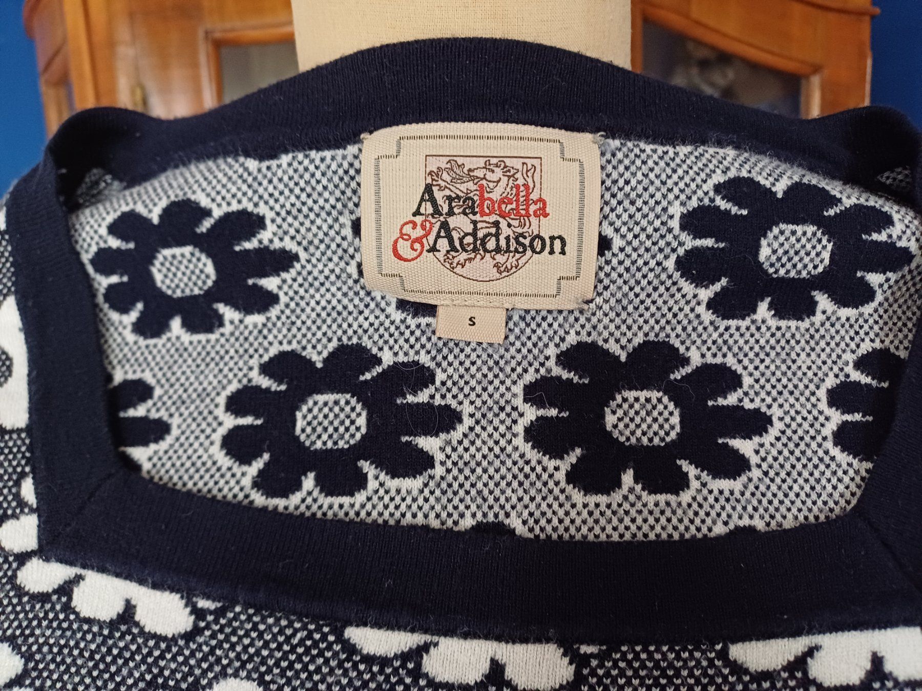 Maglioni & Felpe: Pullover Gr.S blau-weiss, 3/4 Ärmel – Usato da Romanshorn venduto da Hanibal424 3