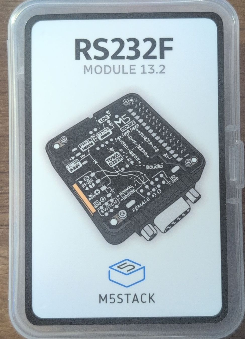 Componenti elettronici: M5STACK RS232F Modul 13.2 neu – Nuovo e nell'imballaggio originale da Amlikon-Bissegg venduto da Helibum
