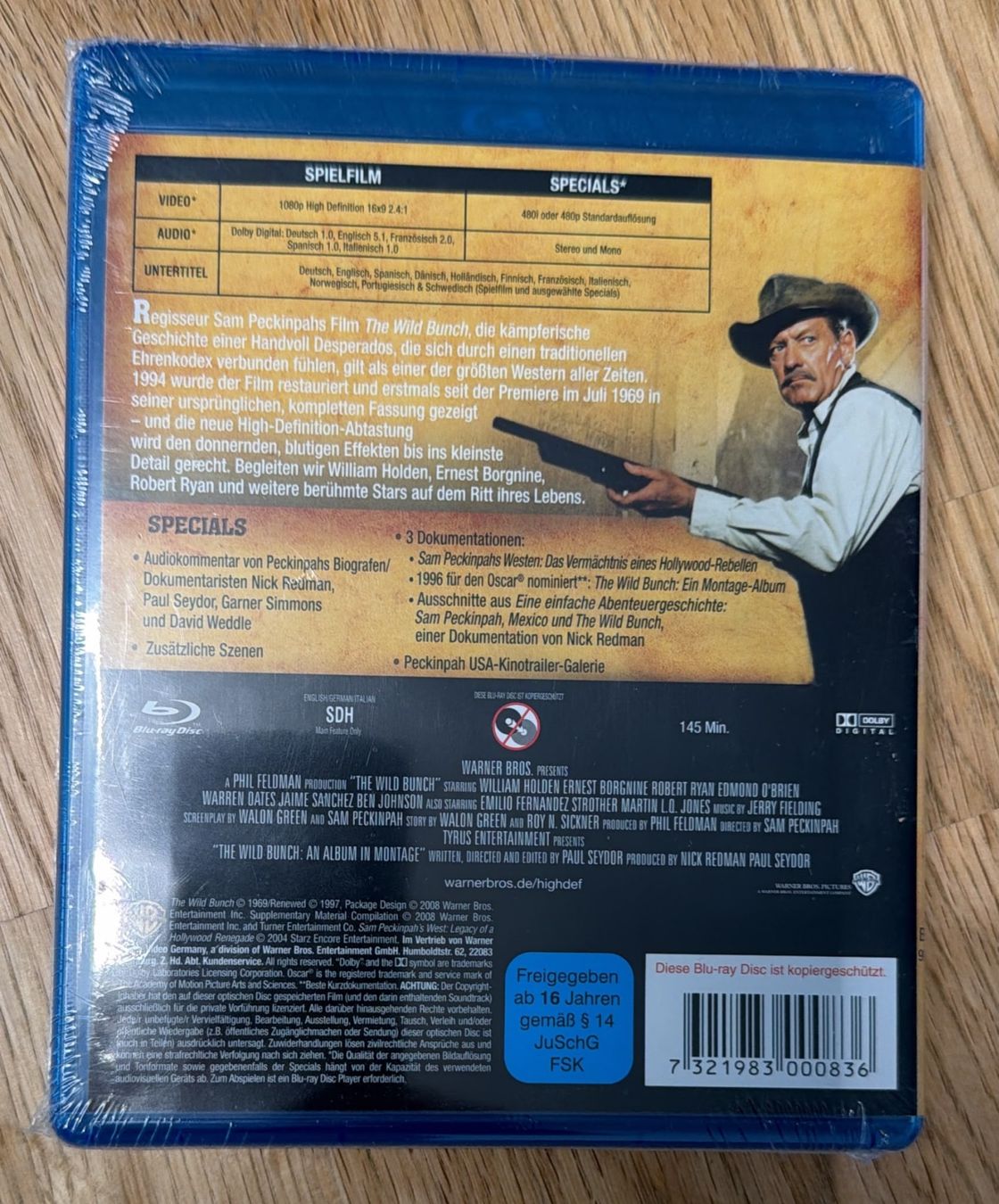 Alle DVDs: THE WILD BUNCH BLU-RAY – Neu und originalverpackt aus Zürich von freioccasionen 1