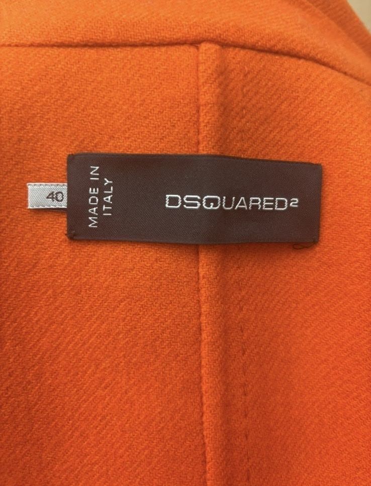 Dsquared2 Jacken: Veste orange DSQUARED2 – Gebraucht aus Genève von AlBE909 3