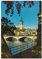 AK  Kirche St. Peter Zürich 1981