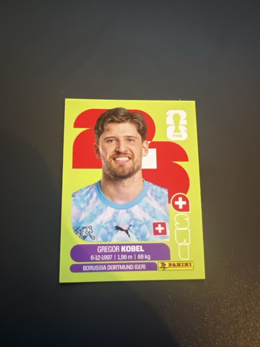 Panini Carte collezionabili: Gregor Kobel SUI 2 Panini WM 2026 – Nuovo (secondo la descrizione) da Möhlin venduto da fl433