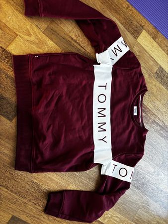  Tommy Hilfiger Logo-Sweatshirt Gr. M