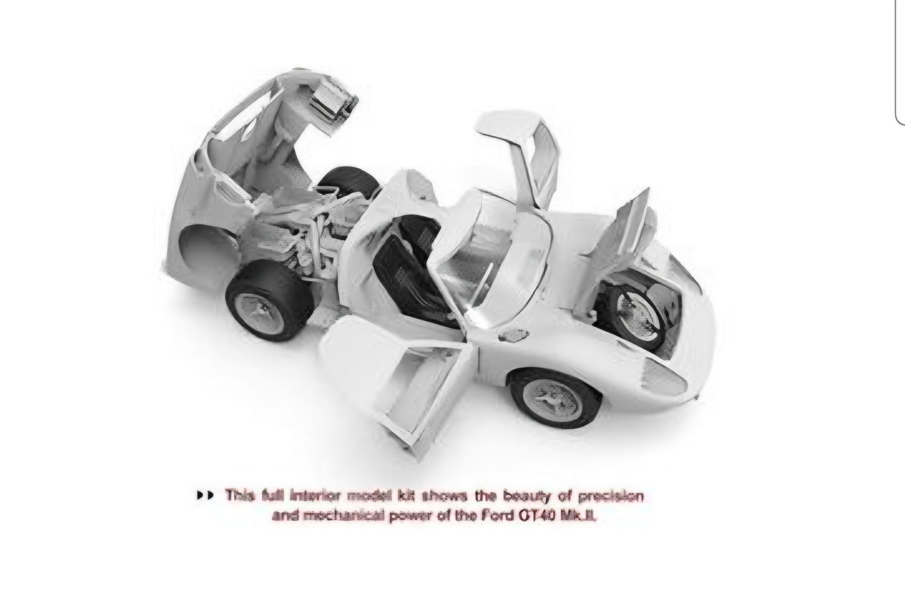 Modellbausätze & Standmodelle: Ford GT40 MK.II '66 Modellauto 1/12 – Neu und originalverpackt aus Bottenwil von Toyscout 2