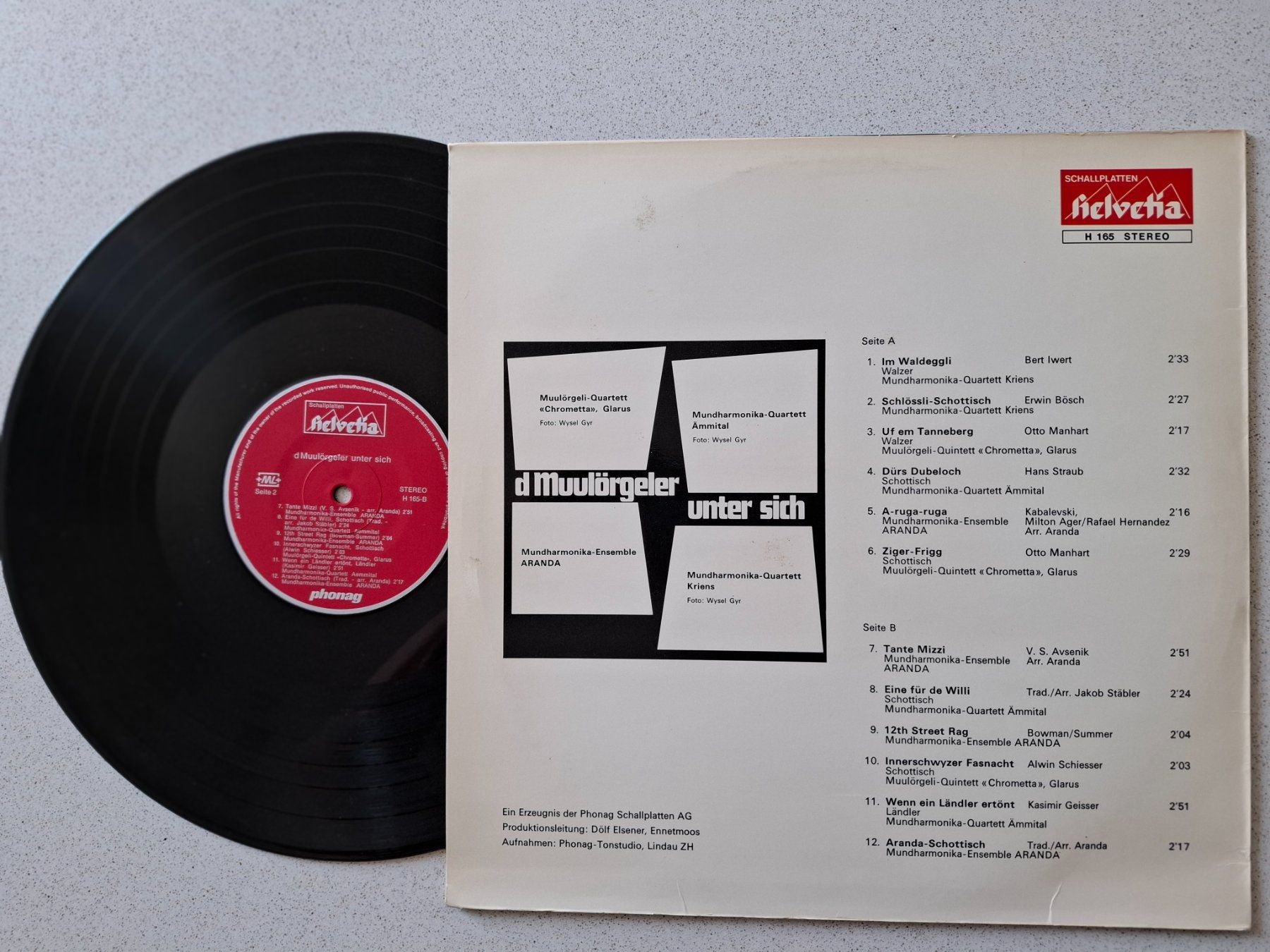 Schallplatten: Langspielplatte  "d Mundörgeler unter sich" – Gebraucht aus Horw von Cila5 1