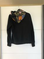 Bape Full Zip Hoodie Schwarz/Camo, Grösse L, Top Zustand!