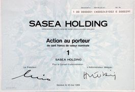 Sasea Holding, Genève - 1989