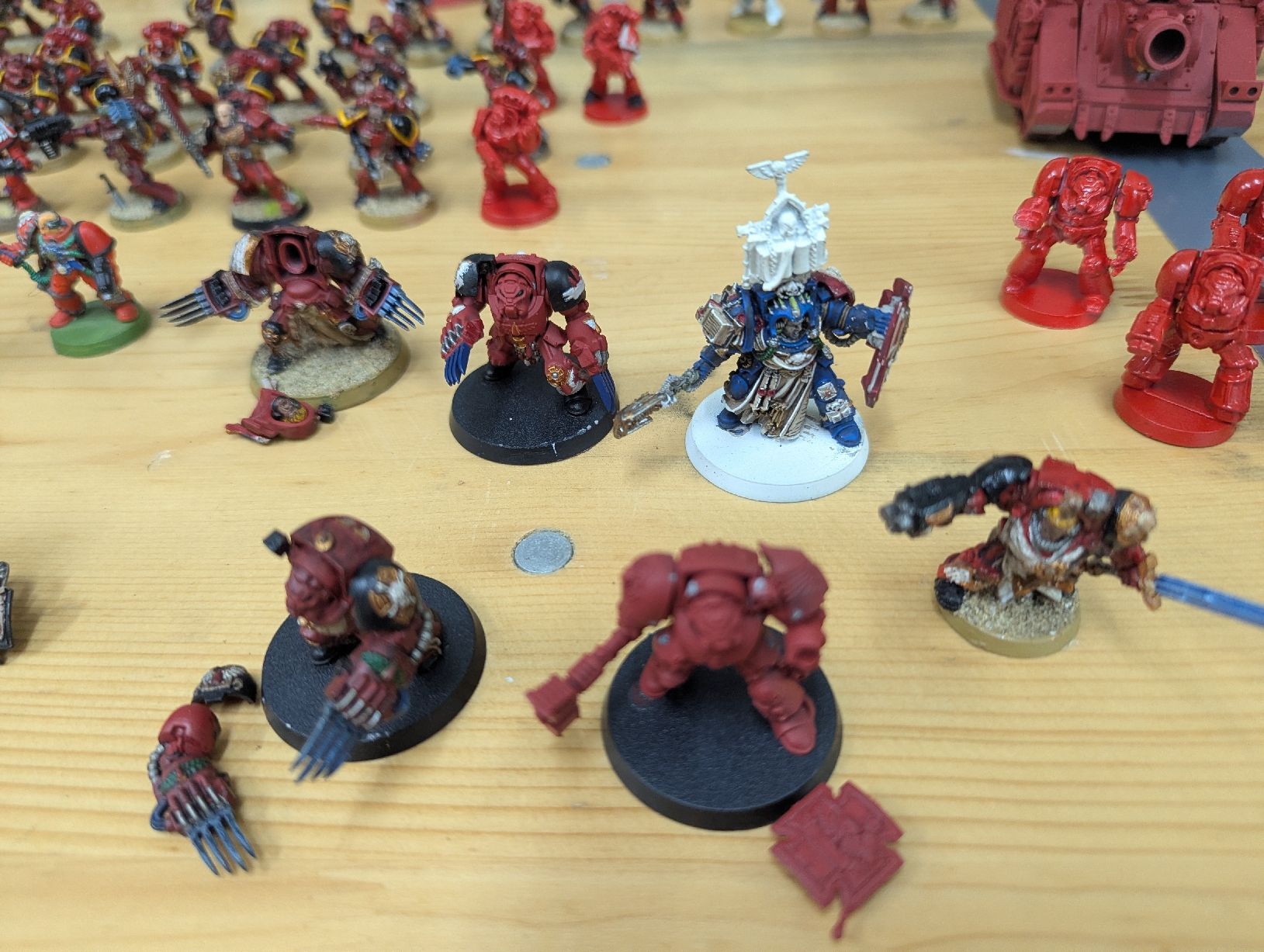 Spielzeuge: Warhammer 40k Blood Angels Armee Firstborn – Gebraucht aus Gossau SG von Scalpax 2