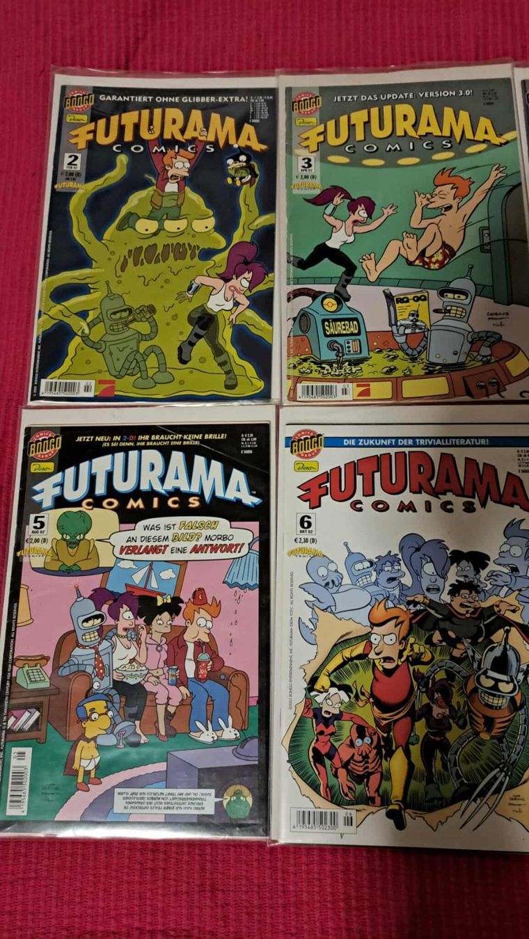 Comics: Seltene Futurama Comics – Neu und originalverpackt aus Waltenschwil von Catlady 1