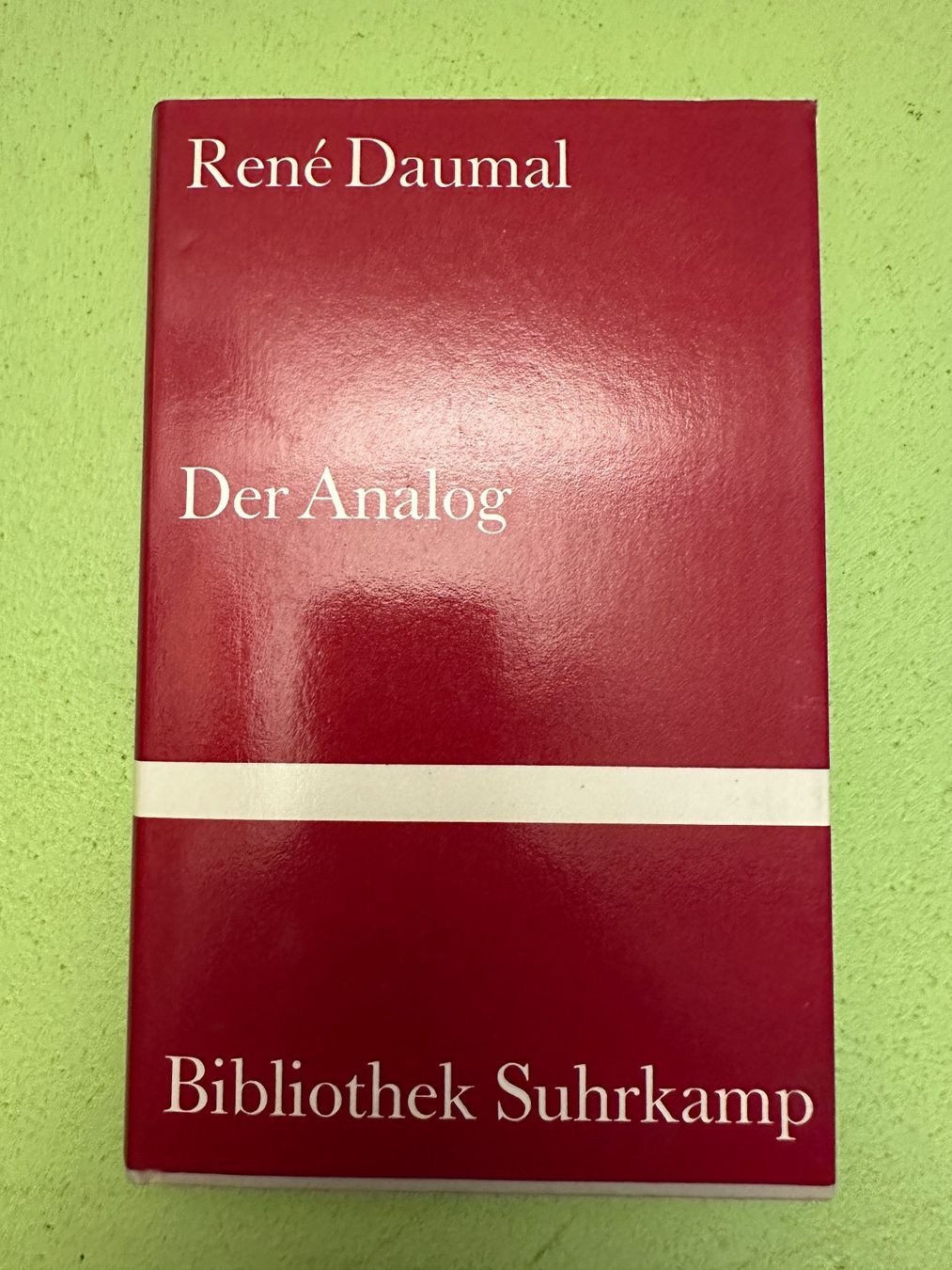 Libri: René Daumal: Der Analog – Usato da Zürich venduto da allp