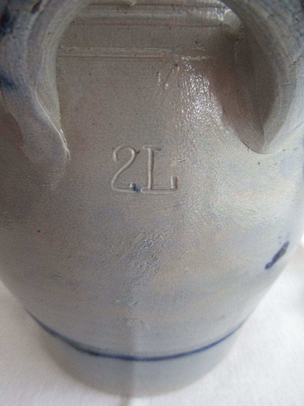 Pentole: Schmalztopf / Hafen Steingut 2 Liter – Usato da Binningen venduto da mondoantico 4