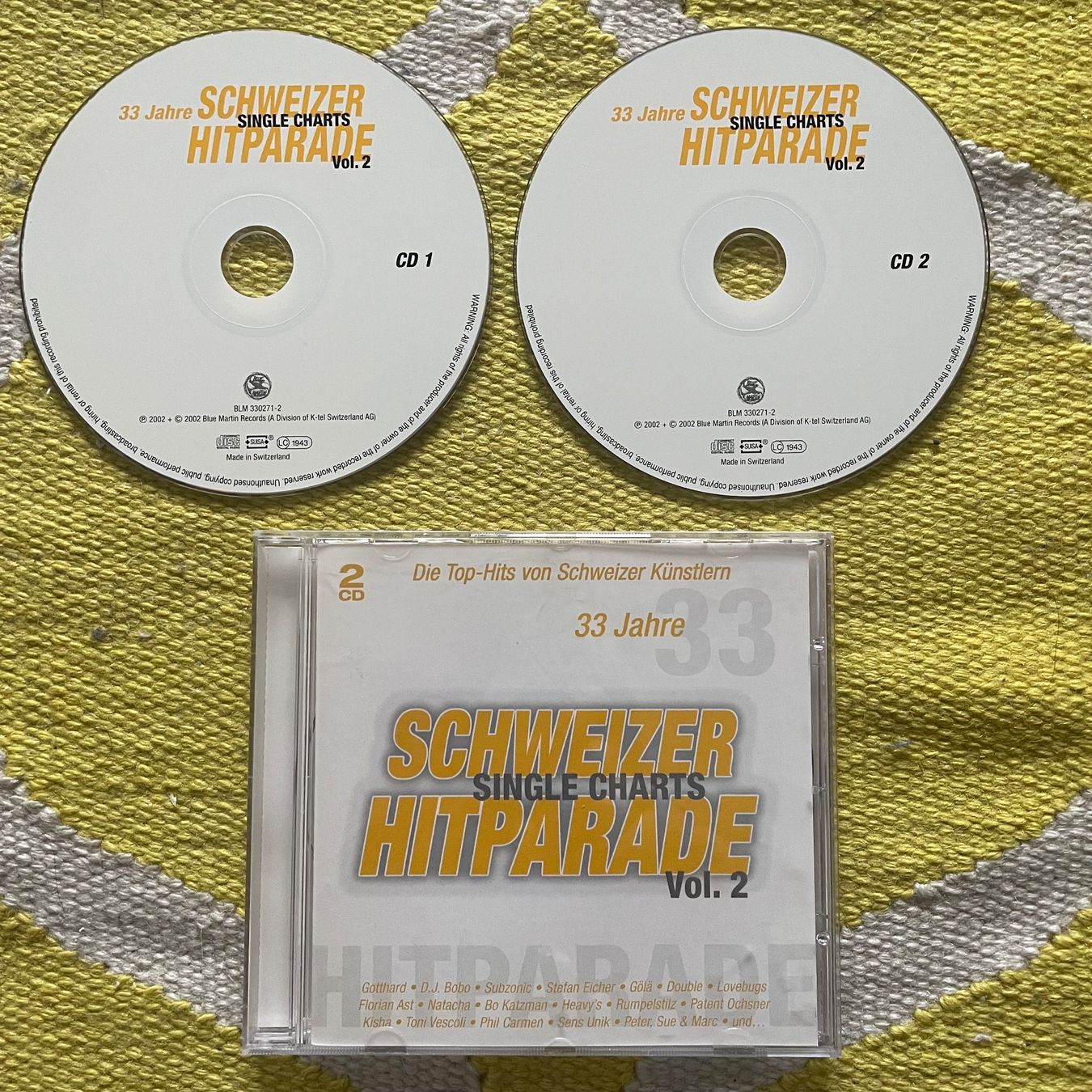 CD: 35 JAHRE CH HITPARADE-2CD SINGLE CHARTS VOL.2 – Usato da Rorschacherberg venduto da CD-Roli