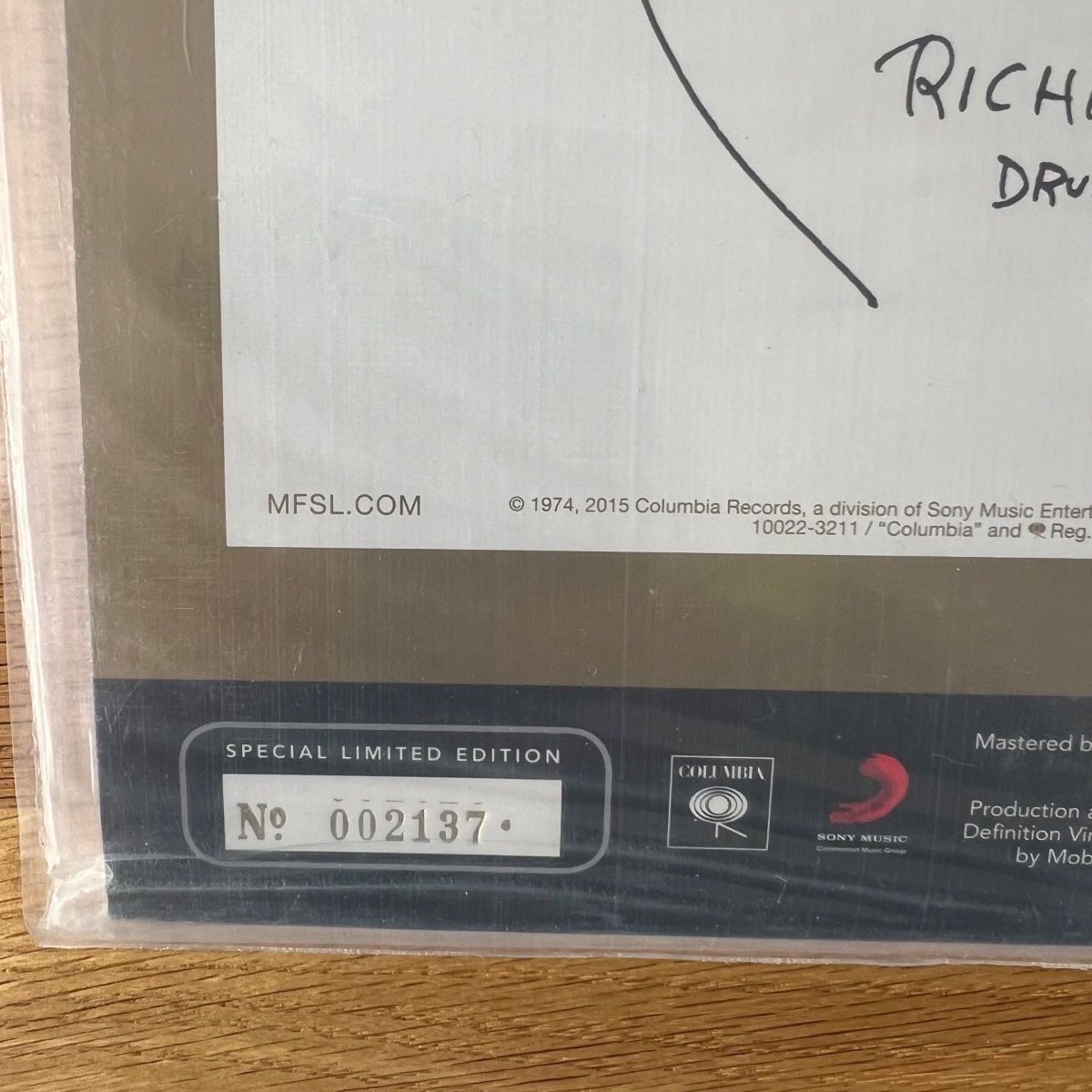 Dischi in vinile: Bob Dylan - Planet Waves / Audiophile MFSL 2015 - NEW – Nuovo e nell'imballaggio originale da Gais venduto da soundcave57 1
