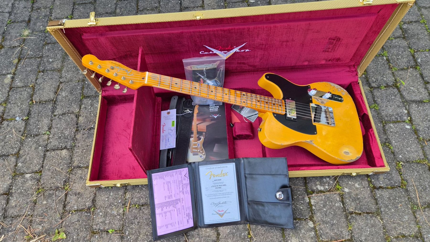 Fender Strumenti musicali: Fender Telecaster 1953 Heavy Relic HS – Usato da pieterlen venduto da AntonelloGuitars 1