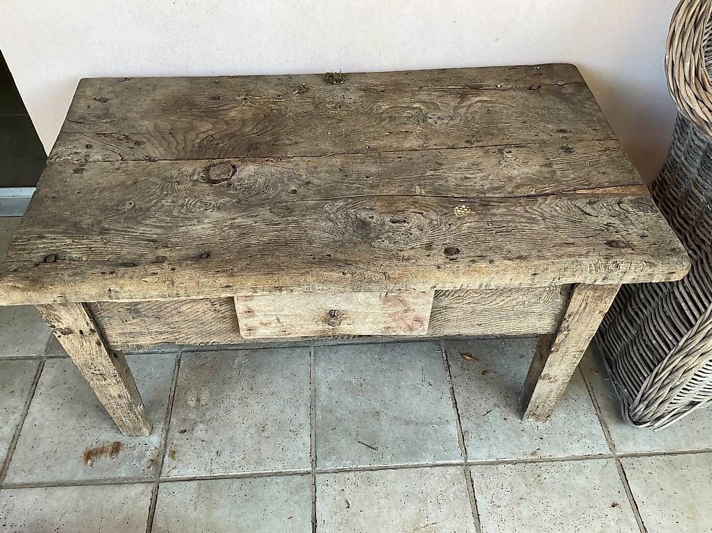 Tische: TAVOLINO VECCHI IN LEGNO – Gebraucht aus Gentilino von besse1