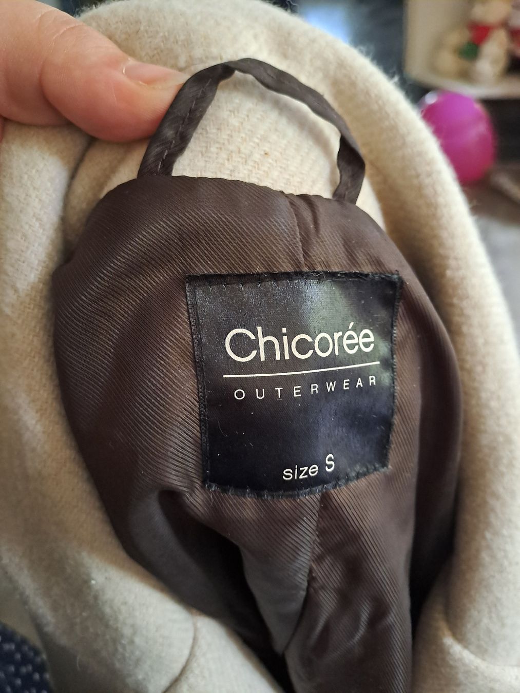 Cappotti: Chicorée Wintermantel, Grösse S, Beige – Usato da Rickenbach LU venduto da bishiida 3
