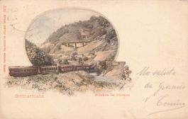 Brucken Giornico Leventina Gotthardbahn Zug