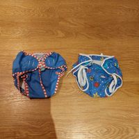 2 Badehosen für Kleinkinder, Grösse 68/74, Top Zustand!