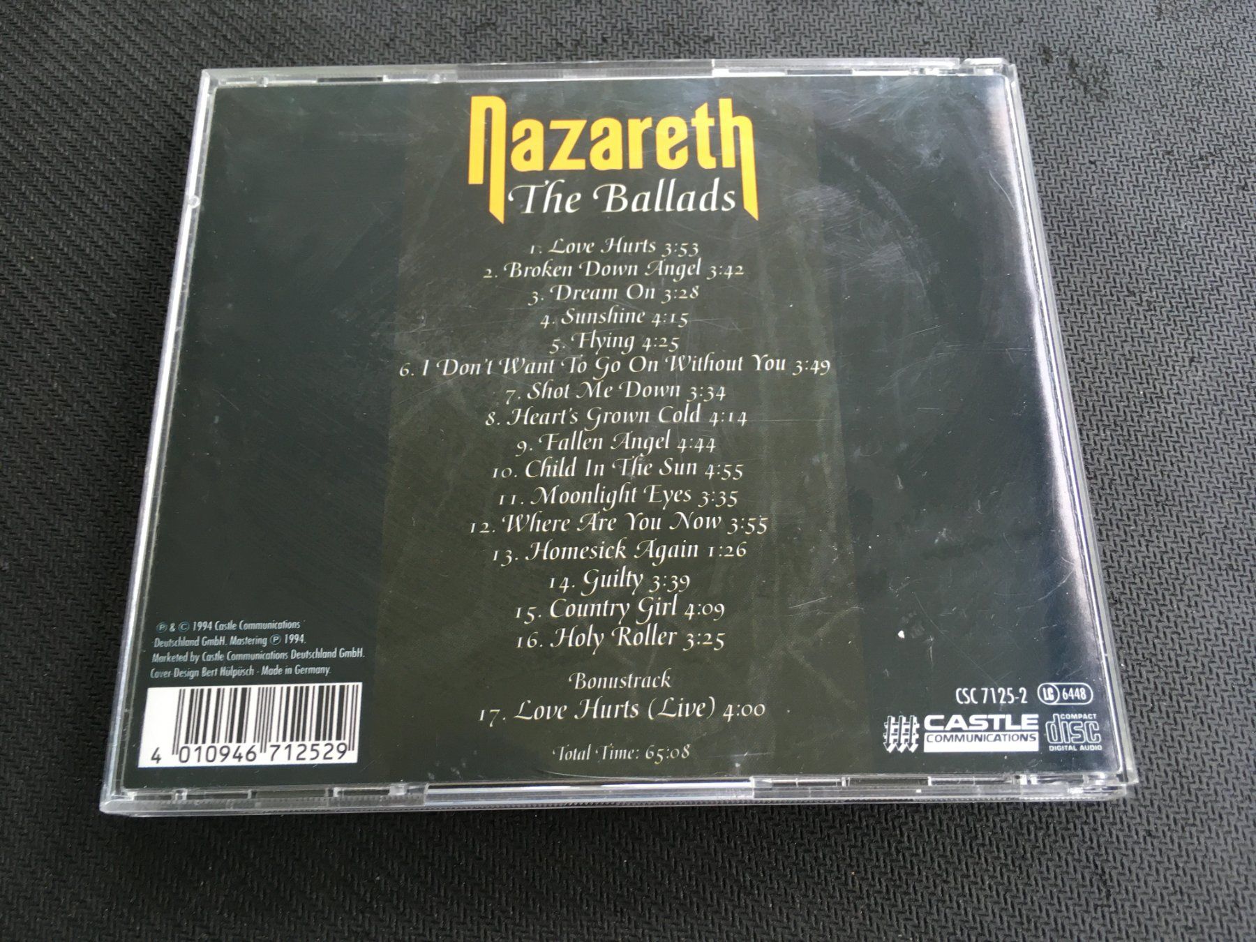 CD: Nazareth - The Ballads -CD- – Usato da St.Gallen venduto da MedienJoe 2
