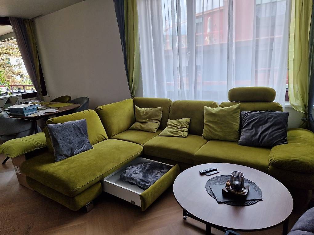 Divani: Eck- Schlafsofa mit Kasten – Usato da Dietikon venduto da Karibik2412 2