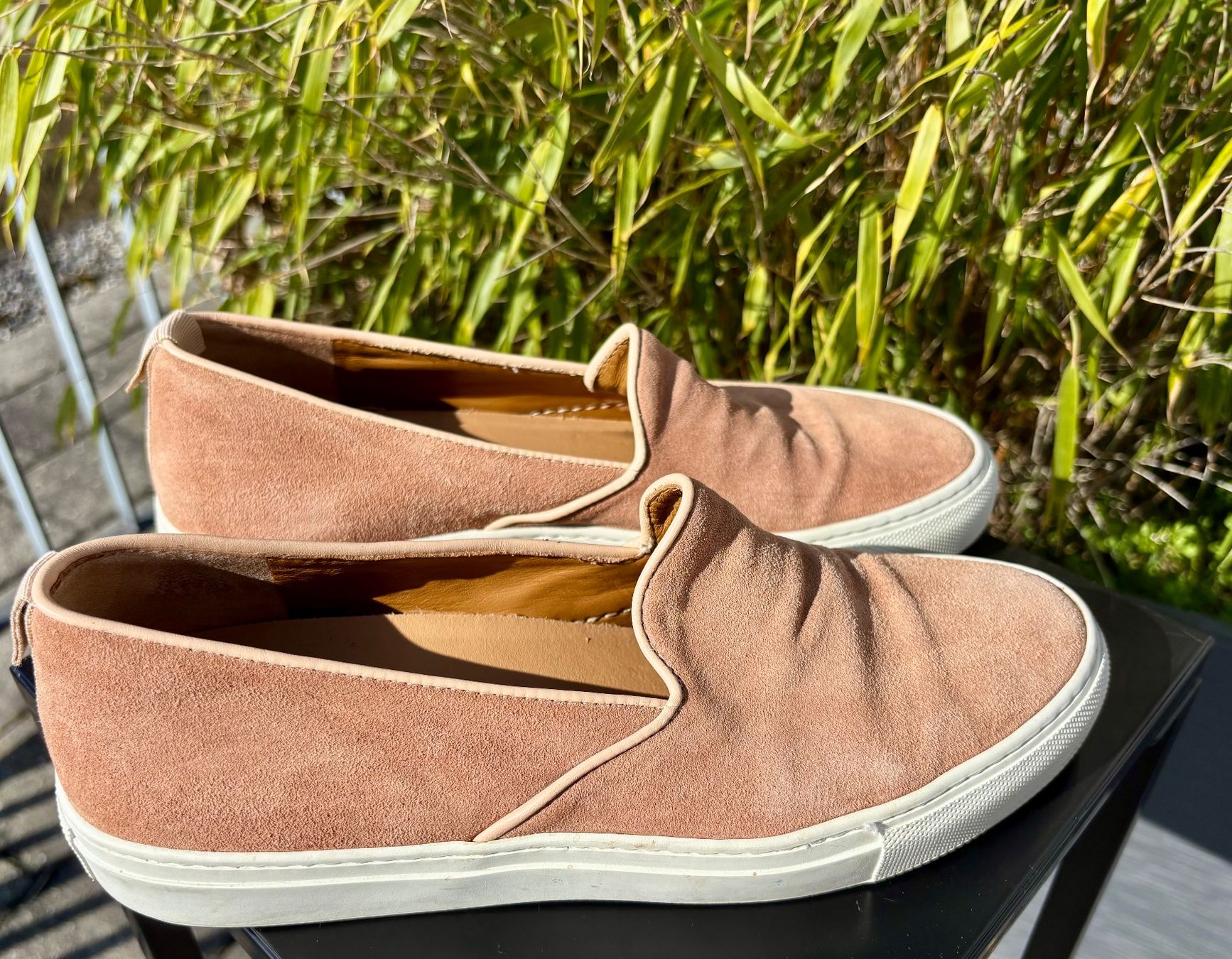 Scarpe da donna: Sommerliche Mokassins aus Wildleder – Usato da Wetzikon ZH venduto da aku_gw6r 2