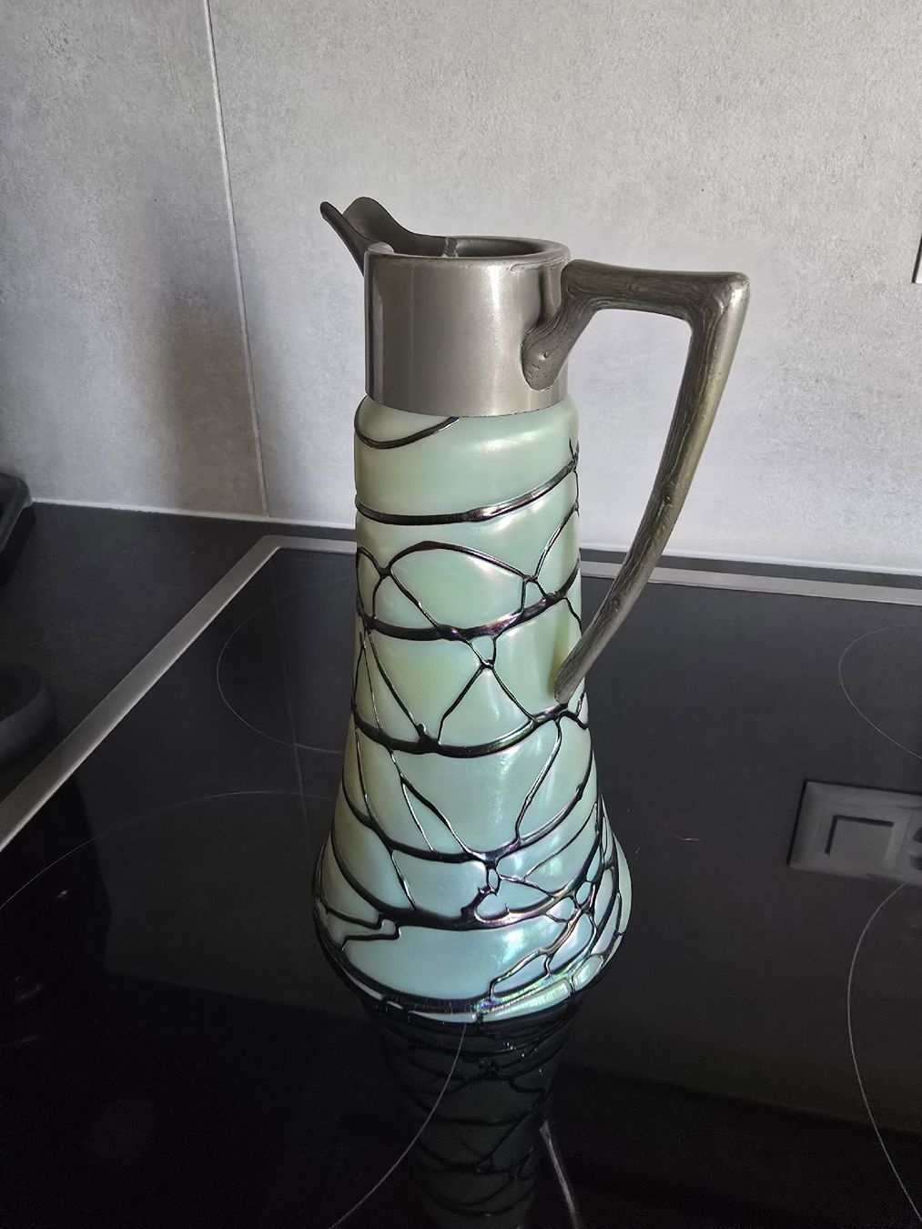 Carafes: Jugendstil Karaffe – Défectueux à Sion par ericek 2
