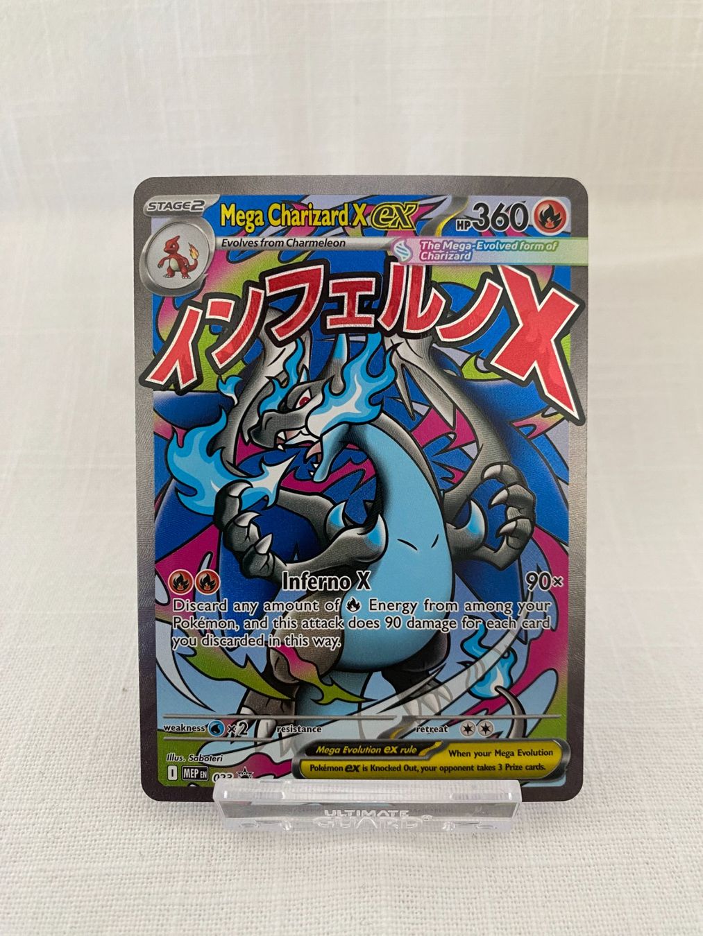 Pokémon Carte collezionabili: Pokemon / Mega Evolution Promo / Mega Charizard X ex 023 EN – Nuovo (secondo la descrizione) da Rottenschwil venduto da Sigma_Freud