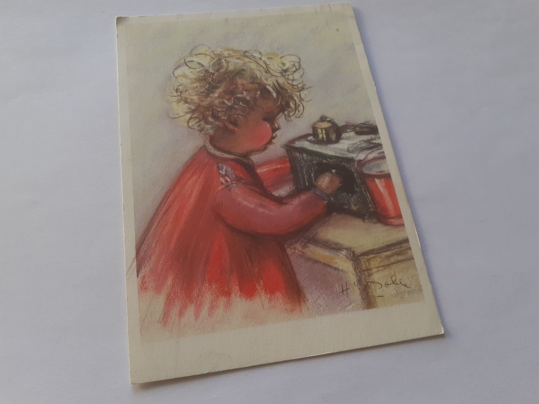 Cartoline postali: HENRIETTE BOLLE - MORGES - DANY – Usato da Winterthur venduto da Ornyx7