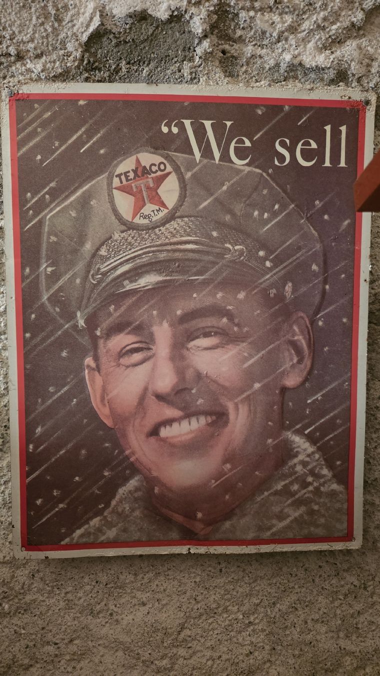 Texaco Schilder: Vintage rare Texaco panneau publicitaire  – Gebraucht aus Sion von Kifmi74 1