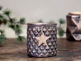 Chic Antique Teelichthalter mit Stern