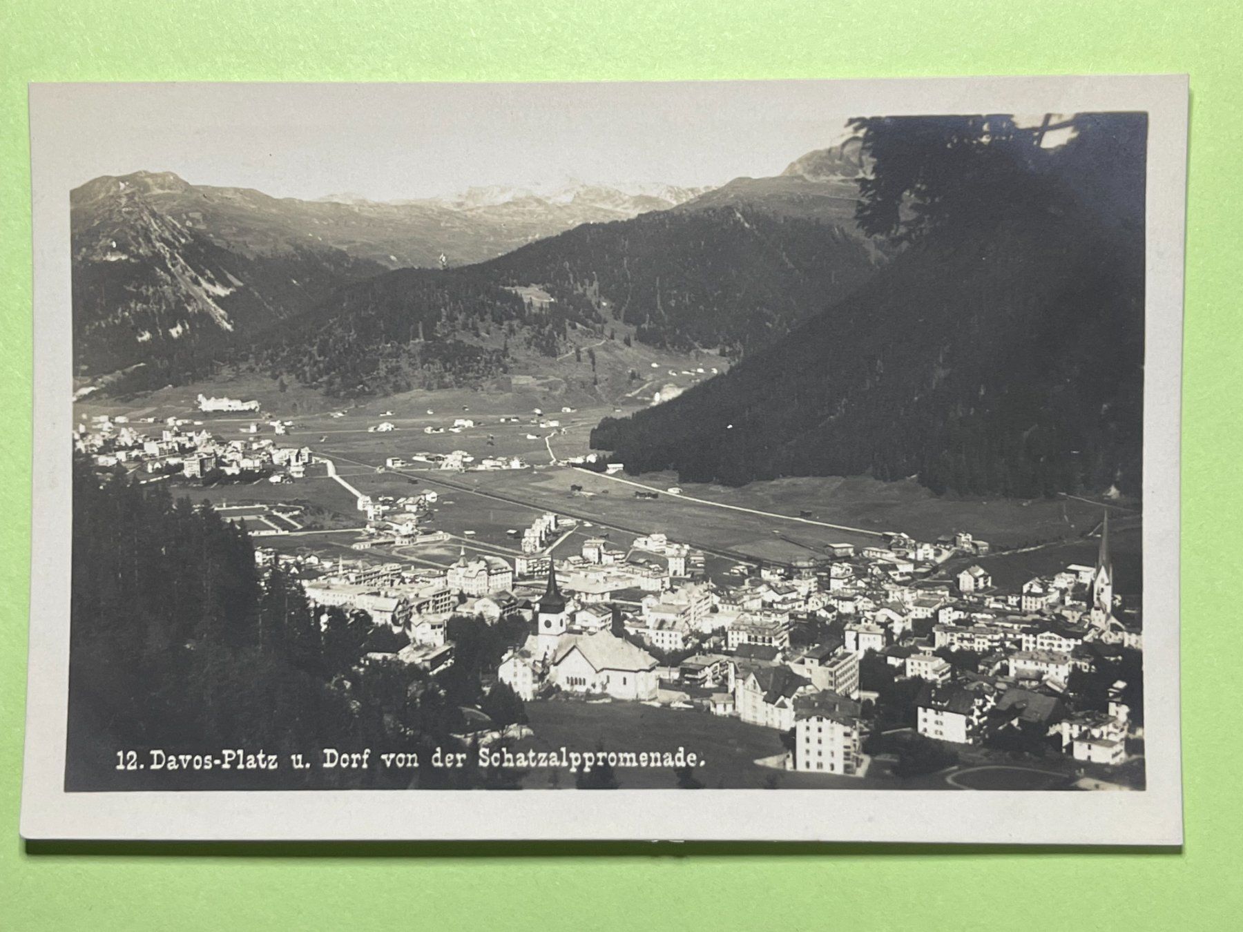 Cartoline postali: Davos Platz – Usato da Steg VS venduto da _vinci_