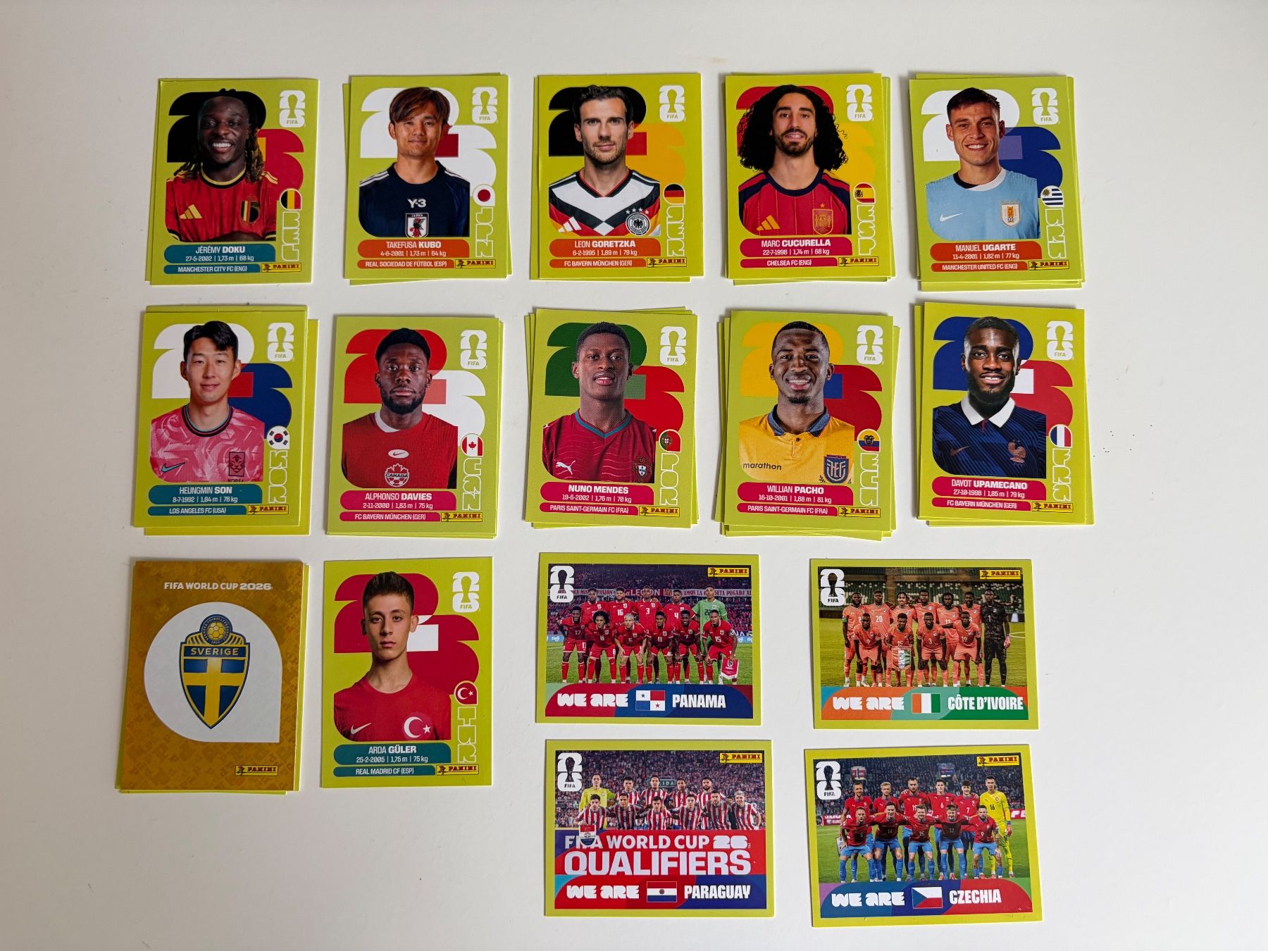 Panini Carte collezionabili: Panini WM 2026 - 48 Sticker Bundle – Nuovo e nell'imballaggio originale da Horw venduto da Nele79